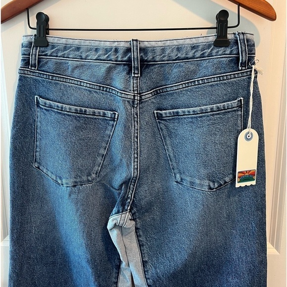 Adriano Goldshmied Daily Blue Virgo Champlain Two Toned Wide Leg Jean NWT - Picture 8 of 16